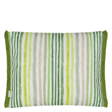 Load image into Gallery viewer, Designers Guild Pompano Grass Outdoor Cushion Reverse