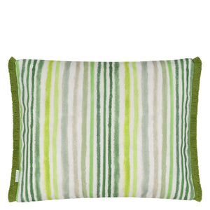 Designers Guild Pompano Grass Outdoor Cushion Reverse