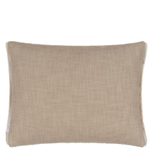 Load image into Gallery viewer, Designers Guild Cartouche Linen Cushion Reverse