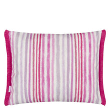 Load image into Gallery viewer, Designers Guild Chinoiserie Peony Flower Outdoor Cushion Reverse