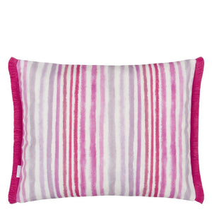 Designers Guild Chinoiserie Peony Flower Outdoor Cushion Reverse