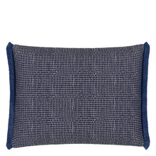 Load image into Gallery viewer, Designers Guild Pompano Indigo Outdoor Cushion Front