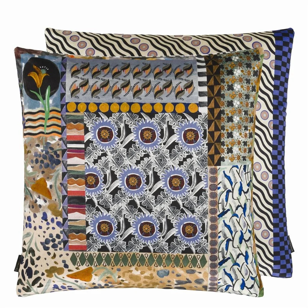 Bohemian Rapsody Mosaique Cushion, by Christian Lacroix
