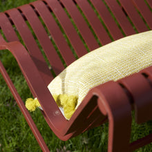 Load image into Gallery viewer, Designers Guild Pompano Acacia Outdoor Cushion on Chair