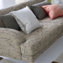 Indlæs billede til gallerivisning Charroux Chalk Boucle Cushion, by Designers Guild on couch