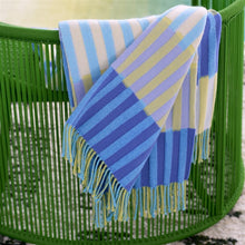 Load image into Gallery viewer, Designers Guild Murazzi Porcelain Throw On Green Chair