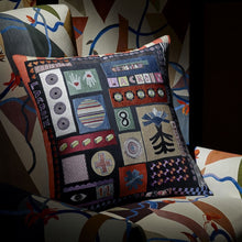 Load image into Gallery viewer, Christian Lacroix Bloc-Note Mosaique Cushion on Chair with Christian Lacroix Fabric 