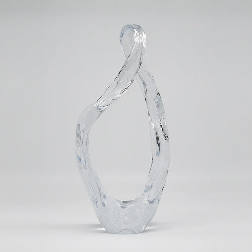 Decorative Glass Sculpture, 50 cm high