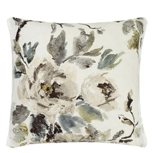 Load image into Gallery viewer, Shanghai Garden Ecru Linen Cushion front, by Designers Guild