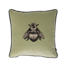 Indlæs billede til gallerivisning Timorous Beasties Napoleon Bee Sage Cushion