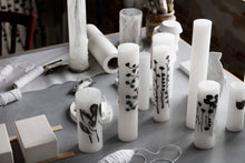 Indlæs billede til gallerivisning Abstract Flowers Wax Altar Candles, by Malene Birger for Kunstindustrien, ø7x24cm