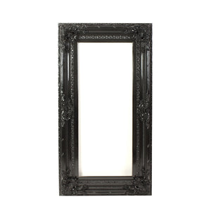 Venice Baroque Picture Frame, Black