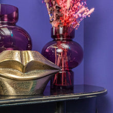 Load image into Gallery viewer, Decorative Gold Lips Vase