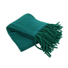 Load image into Gallery viewer, Mohair Throw, Dark Turquoise