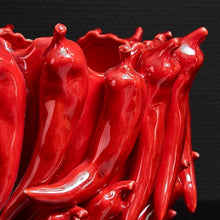 Indlæs billede til gallerivisning The Chilies Vase, Bordeaux Red