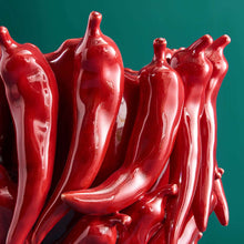 Indlæs billede til gallerivisning The Chilies Vase, Bordeaux Red
