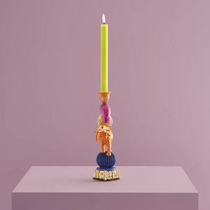 Orange Elephant Candle Holder