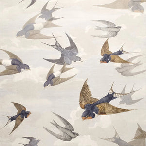 John Derian Chimney Swallows Wallpaper