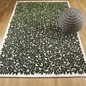 Bosquet Roseau Rug, by Christian Lacroix on Wood Floor