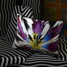 Indlæs billede til gallerivisning Christian_Lacroix_Eclosion_Agate_Cushion_Front_on_Sofa