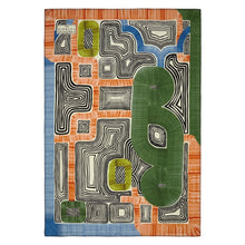 Indlæs billede til gallerivisning Christian_Lacroix_En_Allant_Aux_Baux_Cypress_Merino_Wool_Modern Throw Blanket