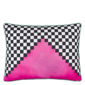 Christian Lacroix Fleurs Jumelles Mosaique Cushion