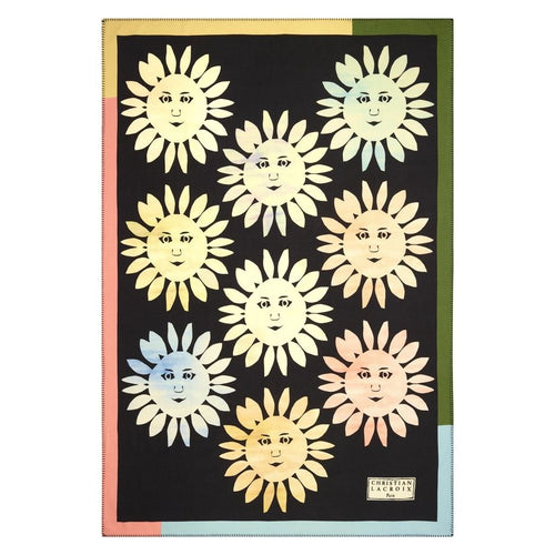 Christian Lacroix Hello Sunshine Jais Wool Throw