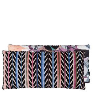 Jaipur Stripe Azure Cushion, by Christian Lacroix