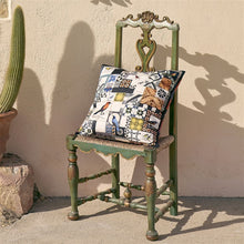Load image into Gallery viewer, Christian Lacroix Lisboa Spring Tomate Cotton Cushion in the Sun