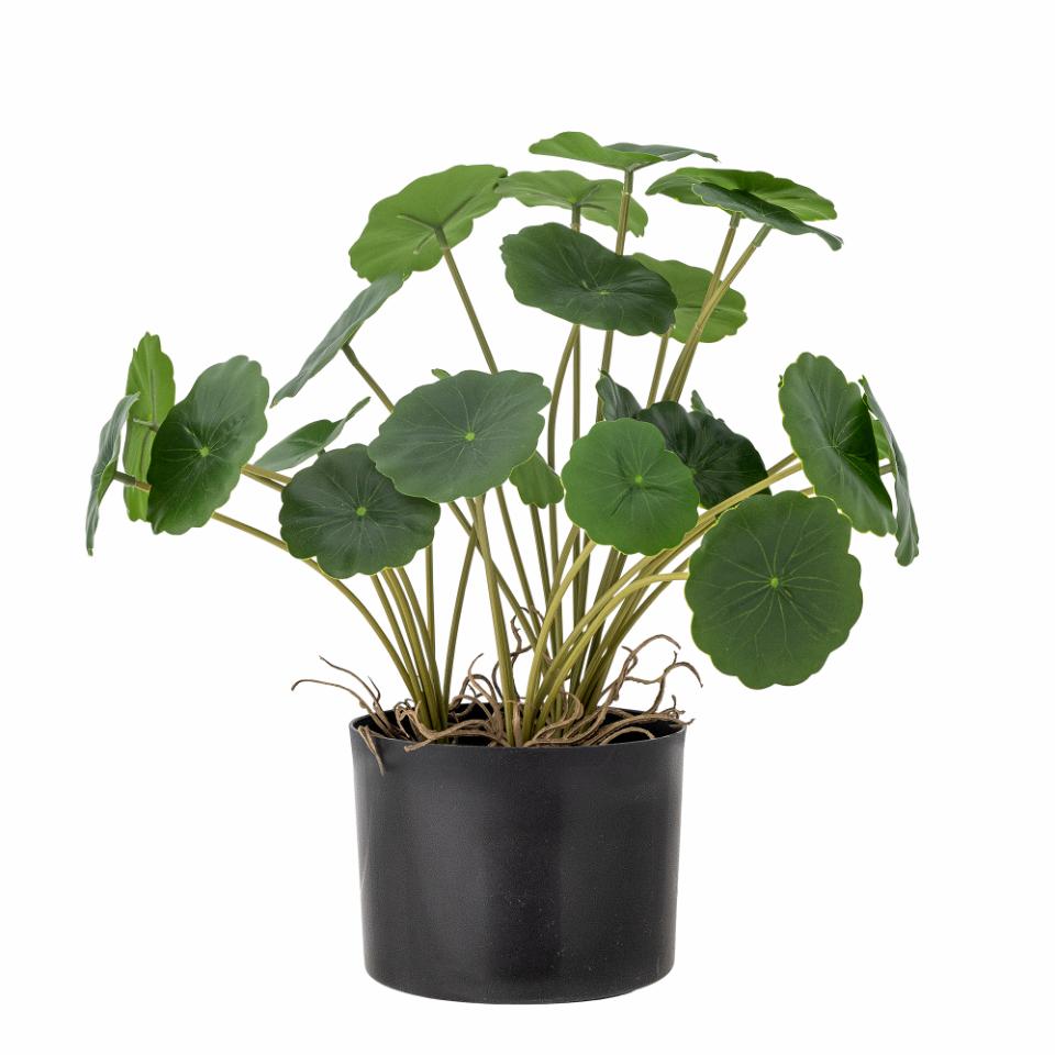 artificial plant in copper pot Copper Artificial Plant, Green – Corinne & Crowley
