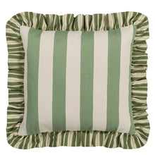 Load image into Gallery viewer, Designers Guild Berkeley Stripe Celadon Cushion Front