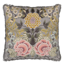 Indlæs billede til gallerivisning Designers Guild Brocart Décoratif Embroidered Sepia Cushion Front