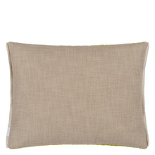 Indlæs billede til gallerivisning Designers Guild Cartouche Moss Velvet Cushion Reverse