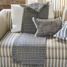 Load image into Gallery viewer, Designers Guild Clarendon Natural Merino Wool Throw on sofa 