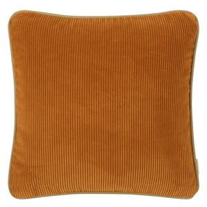 Designers Guild Corda Sienna Corduroy Cushion Front