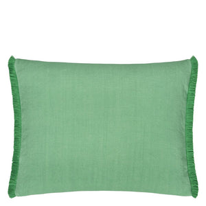 Designers Guild Isabella Embroidered Fuchsia Cushion Reverse
