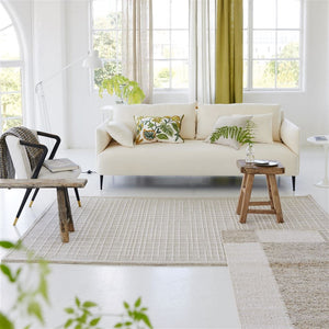 Designers Guild Mayenne Natural Wool Rug in Living Room