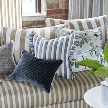 Indlæs billede til gallerivisning Designers Guild Miraflores Cameo Cotton Cushion Front on Sofa
