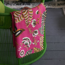 Load image into Gallery viewer, Designers Guild Rose de Damas Cerise Throw