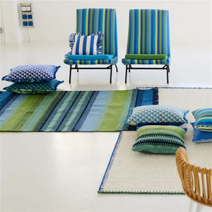 Designers Guild Swaledale Chalk Wool Rug Edge with other Designers Guild Home Accessories