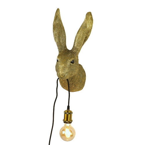 Hasi Gold Rabbit Wall Lamp