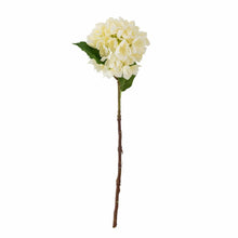 Load image into Gallery viewer, Hydrangea Artificial Stem, White