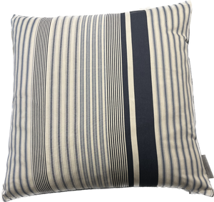 Jacques Seaside Ticking Cushion,  Ralph Lauren Fabric