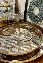 Indlæs billede til gallerivisning Nut Bowl in Nickel and Glass