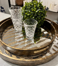 Indlæs billede til gallerivisning Geronimo Round Mirror Tray, 2 Sizes