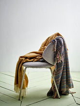 Load image into Gallery viewer, multicolour stripe throw blanket