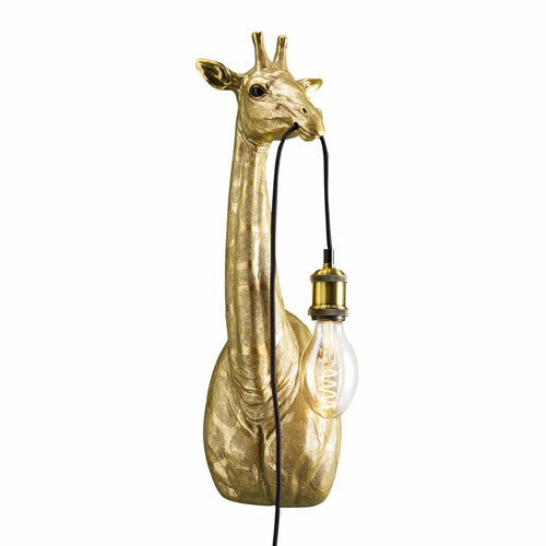 Lucie_Gold Giraffe_Wall_Lamp