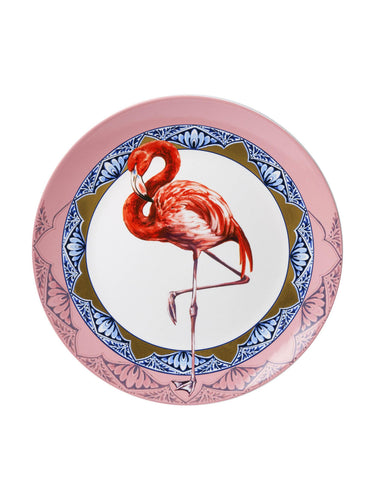 Mandala Flamingo Pink Wall Plate