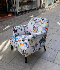 Designers Guild Paris Chair with Christian Lacroix Butterfly Parade Fabric