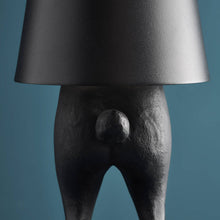 Indlæs billede til gallerivisning Portable LED Hiding Bunny Table Lamp, Matte Black Tail